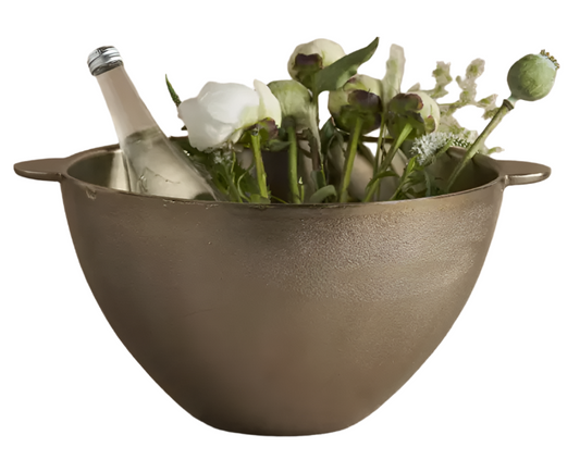 Antique Brass Party Bucket